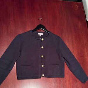 J.Crew Emilie Women's Black Cardigan